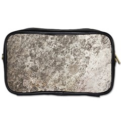 Weathered Grey Stone Toiletries Bags by trendistuff