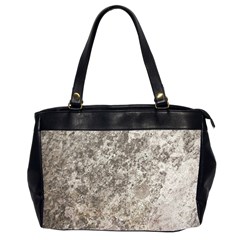 Weathered Grey Stone Office Handbags (2 Sides)  by trendistuff