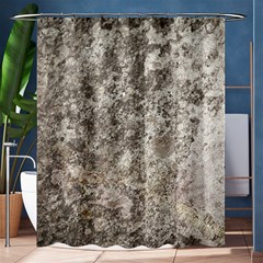 Weathered Grey Stone Shower Curtain 60  X 72  (medium)  by trendistuff