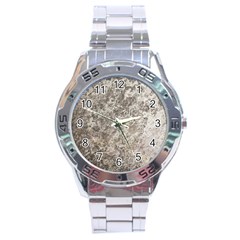 Weathered Grey Stone Stainless Steel Men s Watch by trendistuff