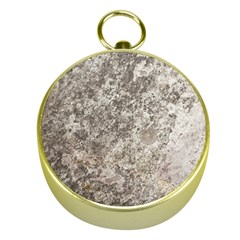 Weathered Grey Stone Gold Compasses