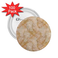 TAN MARBLE 2.25  Buttons (100 pack) 