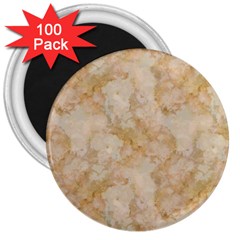 TAN MARBLE 3  Magnets (100 pack)