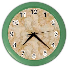 TAN MARBLE Color Wall Clocks