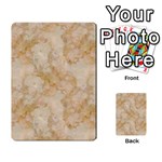 TAN MARBLE Multi-purpose Cards (Rectangle)  Back 1