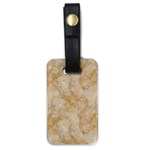 TAN MARBLE Luggage Tags (One Side)  Front