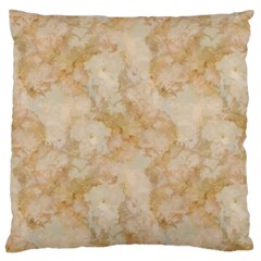 TAN MARBLE Large Cushion Cases (One Side) 