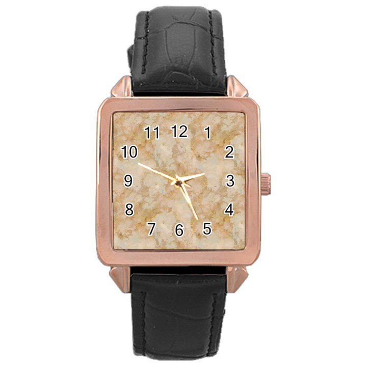 TAN MARBLE Rose Gold Watches