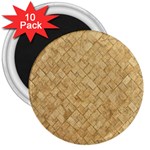 TAN DIAMOND BRICK 3  Magnets (10 pack) 