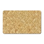 TAN DIAMOND BRICK Magnet (Rectangular)