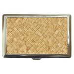 TAN DIAMOND BRICK Cigarette Money Cases