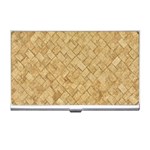 TAN DIAMOND BRICK Business Card Holders