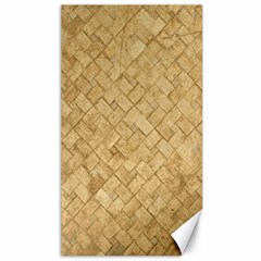 Tan Diamond Brick Canvas 40  X 72  