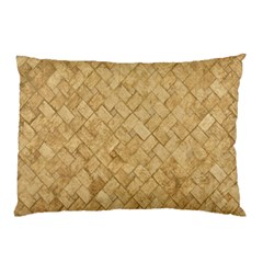 Tan Diamond Brick Pillow Cases