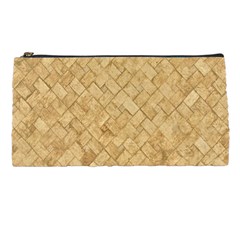 Tan Diamond Brick Pencil Cases by trendistuff