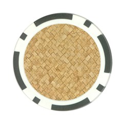 Tan Diamond Brick Poker Chip Card Guards (10 Pack)  by trendistuff