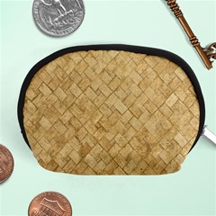 Tan Diamond Brick Accessory Pouches (medium) 