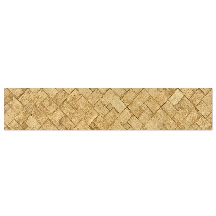 TAN DIAMOND BRICK Flano Scarf (Small) 