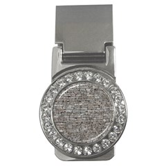 Stone Wall Grey Money Clips (cz) 