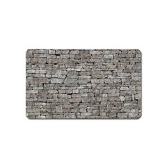 Stone Wall Grey Magnet (name Card) by trendistuff