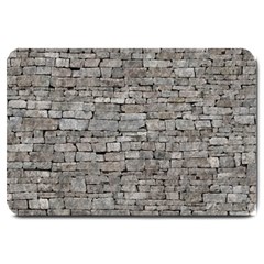 Stone Wall Grey Large Doormat 