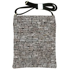 Stone Wall Grey Shoulder Sling Bags by trendistuff