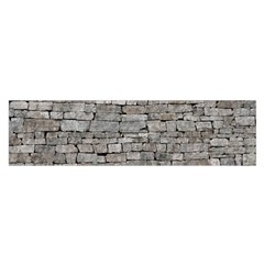 Stone Wall Grey Satin Scarf (oblong)