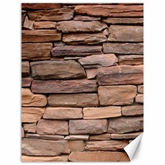 Stone Wall Brown Canvas 12  X 16   by trendistuff