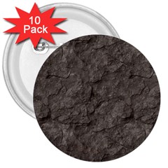 Stone 3  Buttons (10 Pack) 