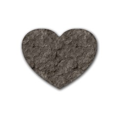 Stone Rubber Coaster (heart) 