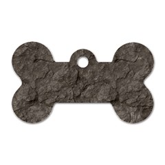 Stone Dog Tag Bone (one Side)