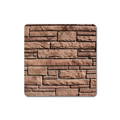 Sandstone Brick Square Magnet