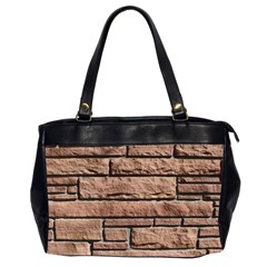 Sandstone Brick Office Handbags (2 Sides)  by trendistuff