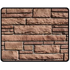 Sandstone Brick Fleece Blanket (medium) 