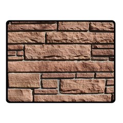 Sandstone Brick Fleece Blanket (small)