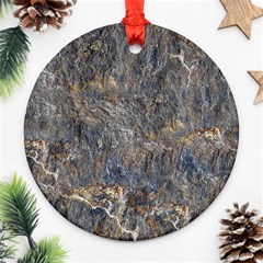 Rusty Stone Ornament (round) 