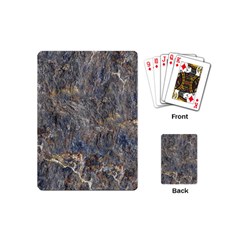 Rusty Stone Playing Cards (mini)  by trendistuff