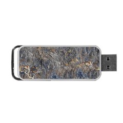 Rusty Stone Portable Usb Flash (one Side) by trendistuff