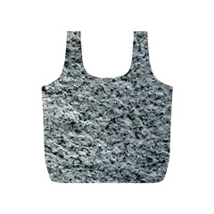 Rough Grey Stone Full Print Recycle Bags (s) 