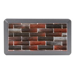 Red And Black Brick Wall Memory Card Reader (mini)