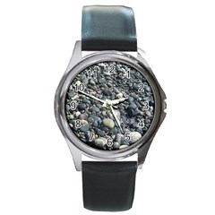 Pebbles Round Metal Watches