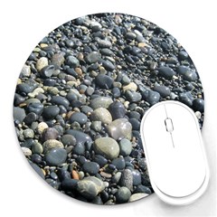 Pebbles Round Mousepads by trendistuff