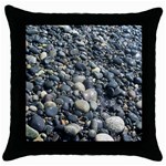 PEBBLES Throw Pillow Cases (Black)