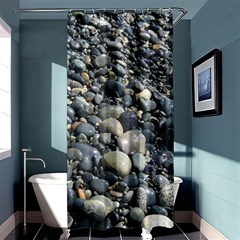 Pebbles Shower Curtain 36  X 72  (stall)  by trendistuff