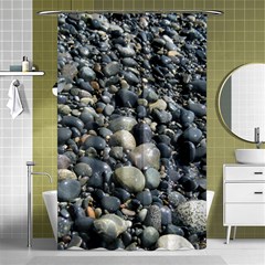 Pebbles Shower Curtain 48  X 72  (small) 