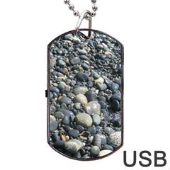 Pebbles Dog Tag Usb Flash (one Side)