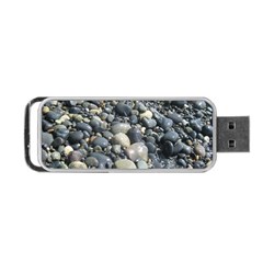 Pebbles Portable Usb Flash (one Side)