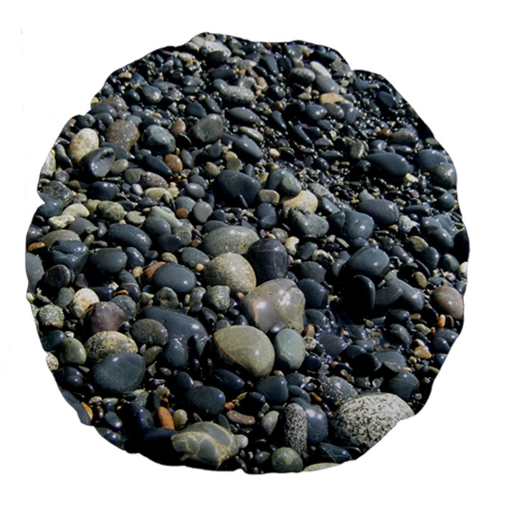 PEBBLES Large 18  Premium Round Cushions