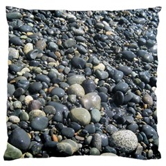 Pebbles Large Flano Cushion Cases (one Side) 