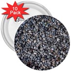 PEBBLE BEACH 3  Buttons (10 pack) 